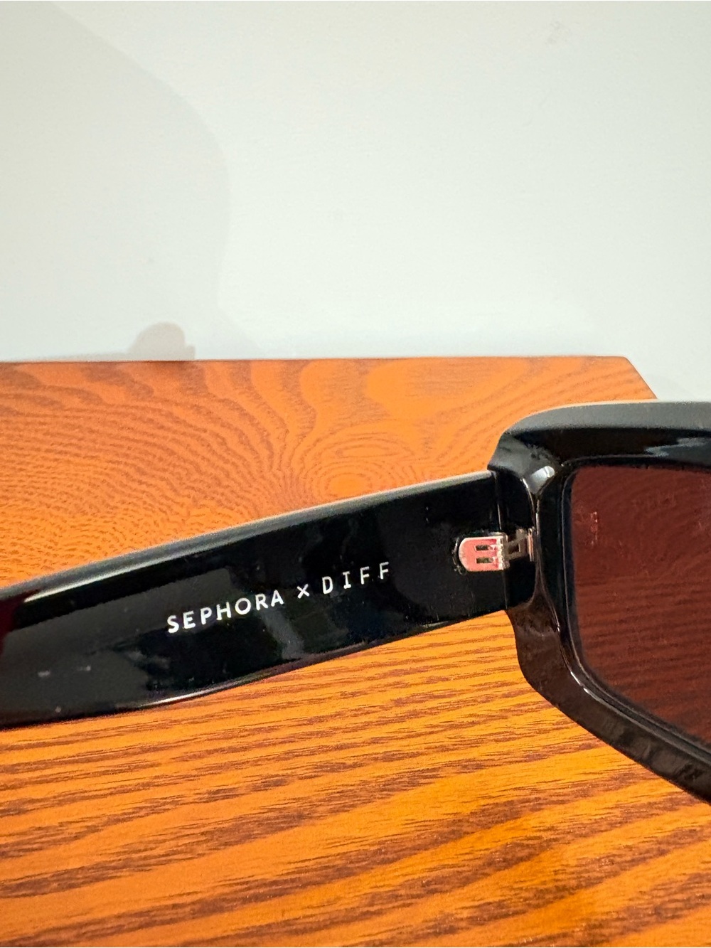 SEPHORA x DIFF Eyewear Black Square Sunglasses Limited Edition - Picture 5 of 10